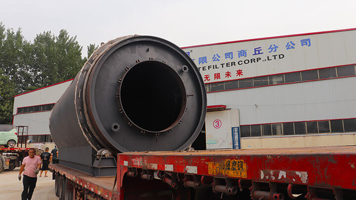 12噸廢塑料裂解煉油設(shè)備