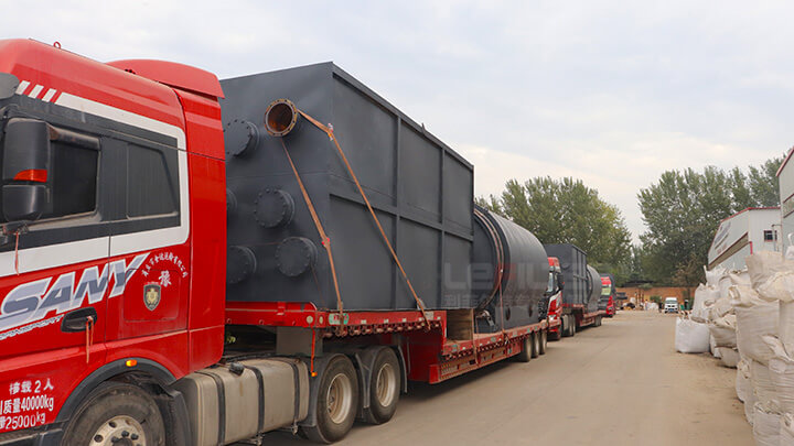 新型環保式 廢輪胎煉油設備 廢塑料煉油設備 裂解設備