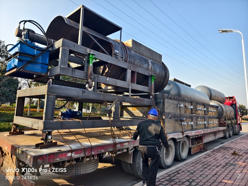 油泥處理越來越多的開始使用熱解設備