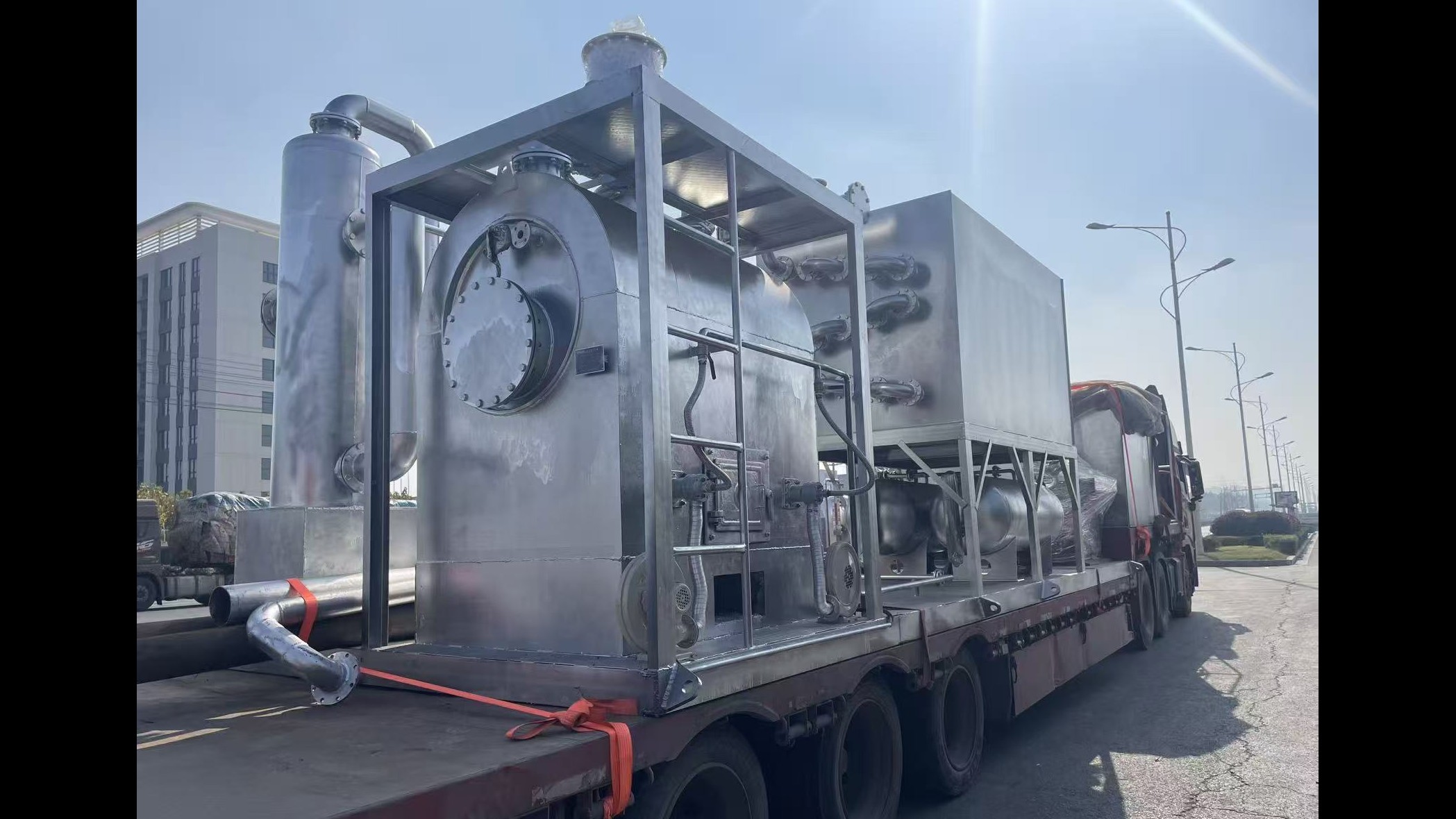 日處理量500kg蒸餾設備