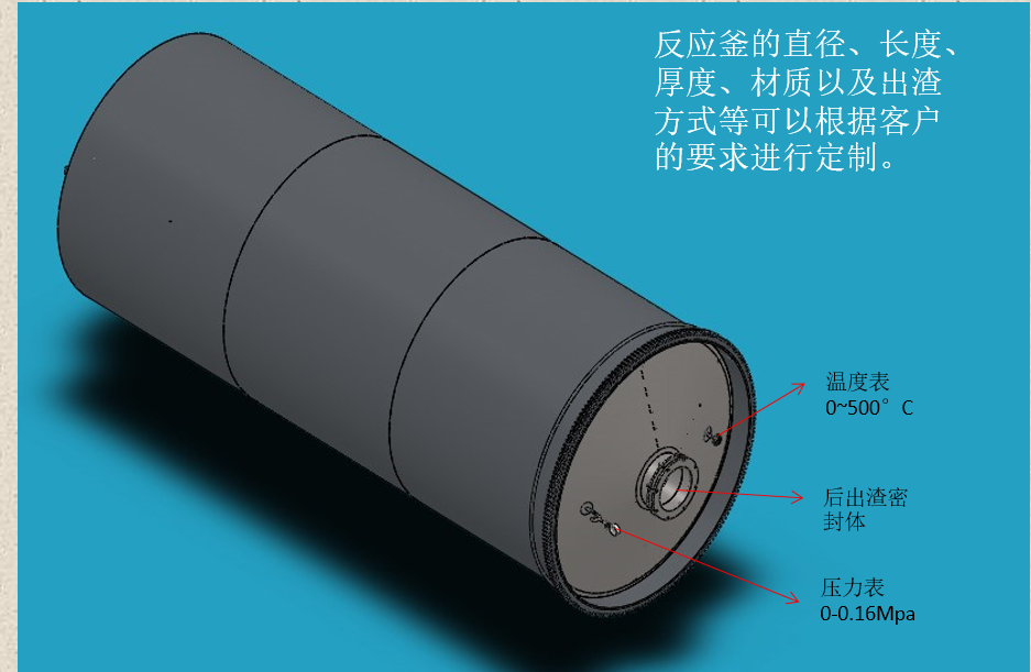 熱解設(shè)備反應(yīng)釜的介紹